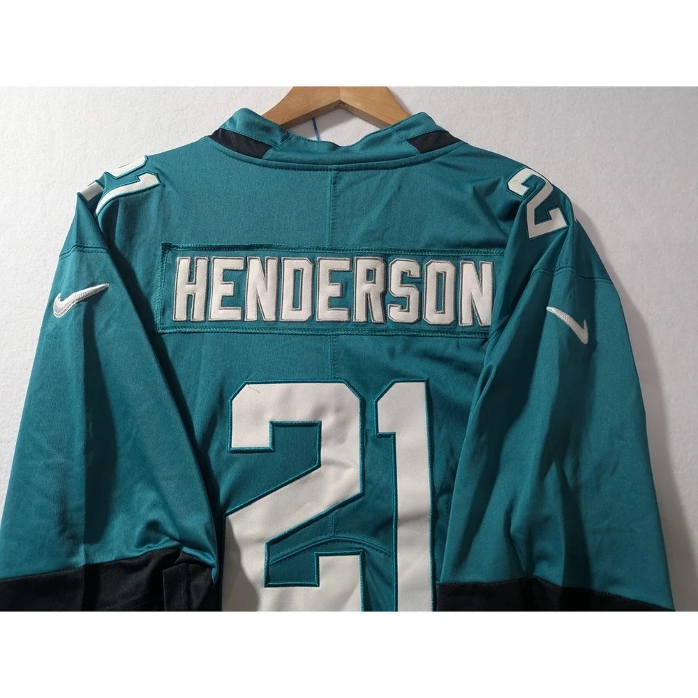 Nike NFL Jacksonville Jaguars C.J. Henderson #21 On‎ Field Jersey 3XL Teal